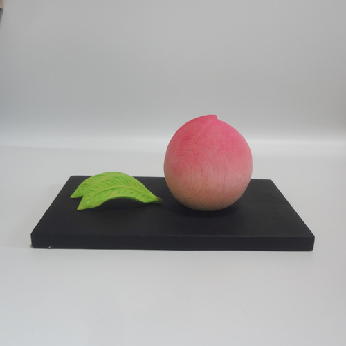 中国民国時代の桃の置物、手作り 中国民国時代の桃の置物、手作り