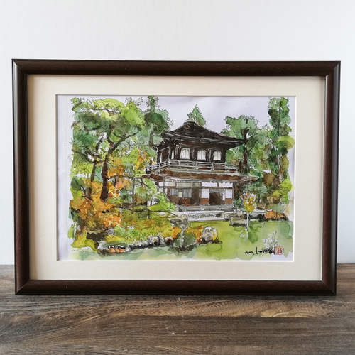 ☆絵画・額装☆京都の風景