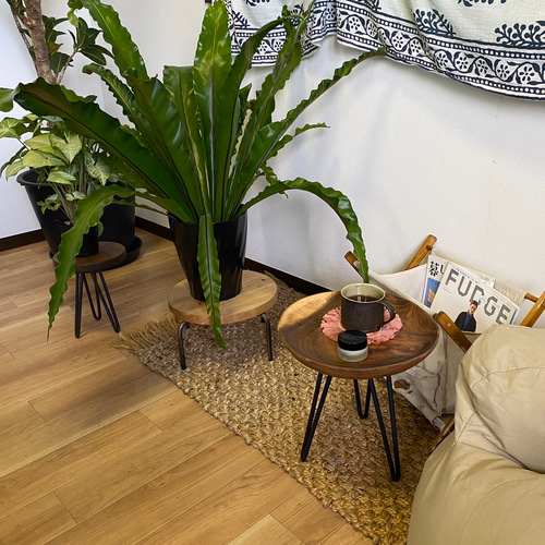 イエリアーダ「フィヨルド」 サイドテーブル リビングローコーヒー台花