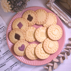 Φ50丸形クッキー型・「ハート」・スタンプ付きクッキー型 5枚目の画像