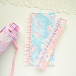 特集掲載＊キラキラ雲と流れ星のスタイ♡名入れ・お名前刺繍♡出産祝い