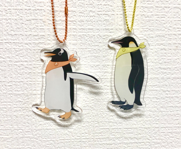 アクキーセット／南極ペンギンカラーズ 3枚目の画像