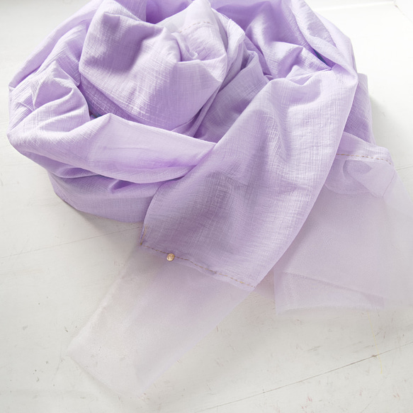 【母親節免費包裝】淡紫色披肩| 第17張的照片