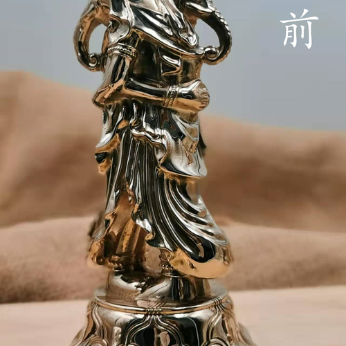 密教法器 歓喜天立像 仏教法具 真鍮製 精密金属彫り 12CM その他 密教法器 歓喜天立像 仏教法具 真鍮製 精密金属彫り 12CM その他