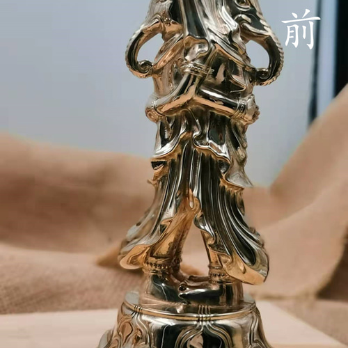 密教法器 歓喜天立像 仏教法具 真鍮製 精密金属彫り 12CM その他 密教法器 歓喜天立像 仏教法具 真鍮製 精密金属彫り 12CM その他