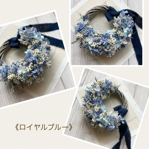 選べるカラー プリザーブドアジサイのリース 母の日ギフト2025 リース