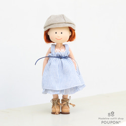 マドレーヌちゃん　8インチドール　小物　お洋服　セット マドレーヌちゃん8インチドール服❤️ハンドメイドライン/ワンピース