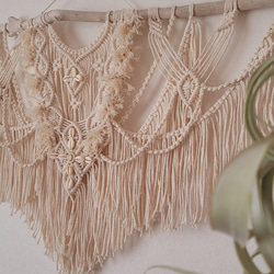 big‼︎ マクラメタペストリー ❇︎ マクラメタペストリー☆Big size その他インテリア雑貨 Macrame Kiki