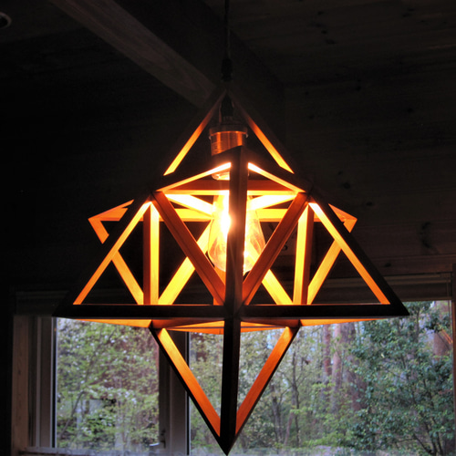 星型ペンダントライト 中型 公式】星型ペンダントライト Etoile｜アンティーク調ガラス照明｜ディ