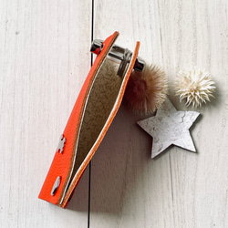 スマートキー対応　コンパクトキーケース(シーズーシルエットスタッズ)動物 3枚目の画像