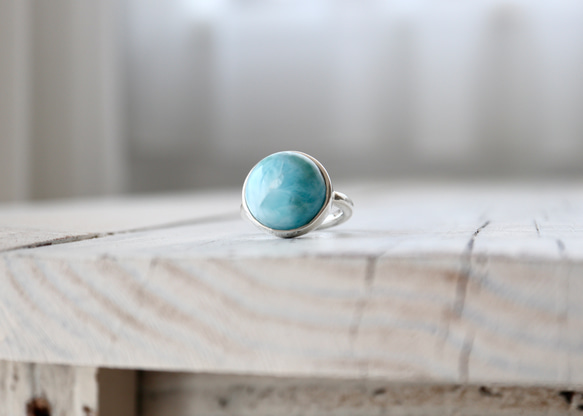 [カリブ海のLarimar]ring 3枚目の画像