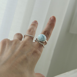 [カリブ海のLarimar]ring 2枚目の画像