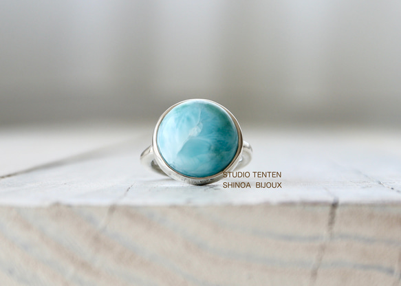 [カリブ海のLarimar]ring 1枚目の画像