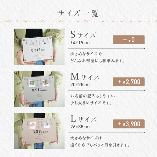 子育て感謝状 ガーランド 名入れ 写真入り オリジナル 結婚式