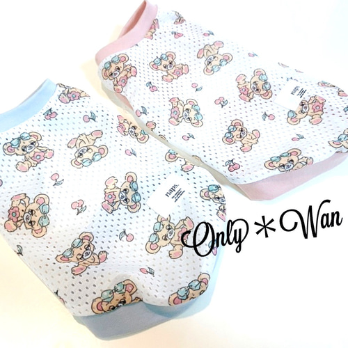ラスト1点＊チェリボン＊3S〜Ｓ＊犬服ハンドメイド＊ ペット服