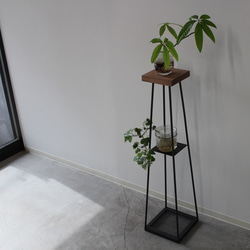 限定値下中！アイアン什器　鉄家具　アイアン家具　植物棚　アイアンスタンド展示台 限定値下中！アイアン什器 鉄家具 アイアン家具 植物棚 アイアン