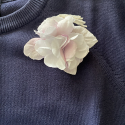 布花　小さな小花のブローチ　コサージュミニ 3枚目の画像