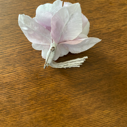 布花　小さな小花のブローチ　コサージュミニ 6枚目の画像