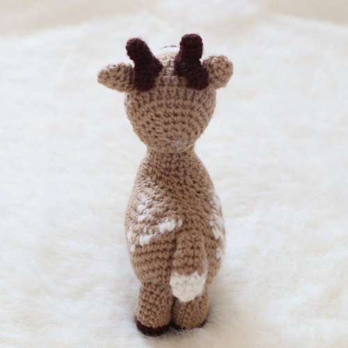 シカのあみぐるみ あみぐるみ AmuAmuFactory 通販 13816268｜Creema
