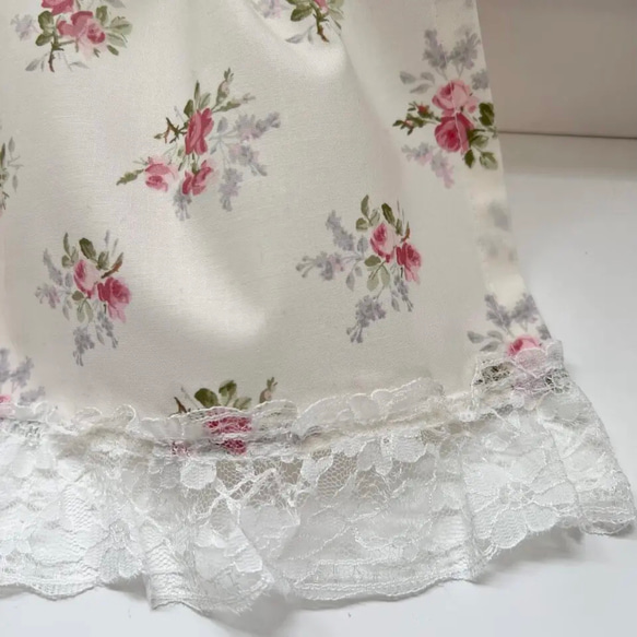 ローズピンク ミニバラの花束 カフェカーテン バランスカーテン 15枚目の画像