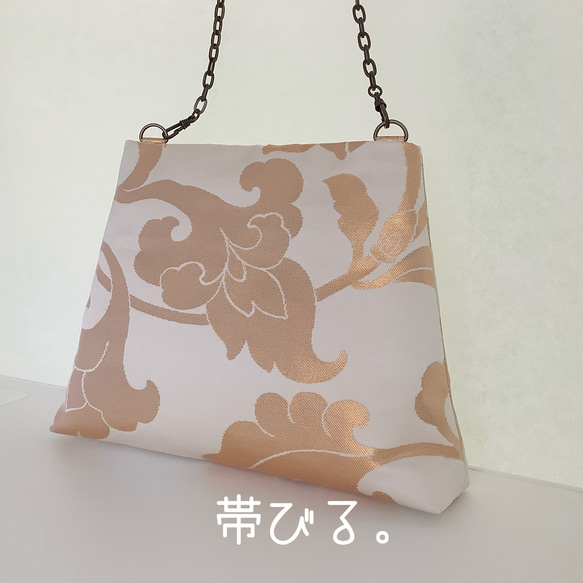 ＊ラスト1点✳︎Handbag ✳︎ハンドバッグ✳︎西陣✳︎未使用✳︎✳︎パーティ✳︎ 3枚目の画像