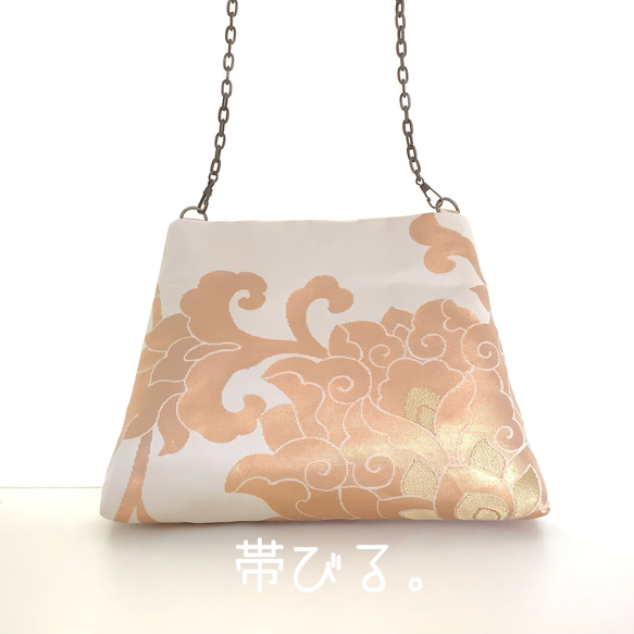 ＊ラスト1点✳︎Handbag ✳︎ハンドバッグ✳︎西陣✳︎未使用✳︎✳︎パーティ✳︎ 2枚目の画像