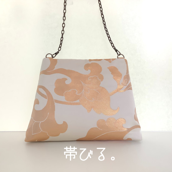 ＊ラスト1点✳︎Handbag ✳︎ハンドバッグ✳︎西陣✳︎未使用✳︎✳︎パーティ✳︎ 1枚目の画像