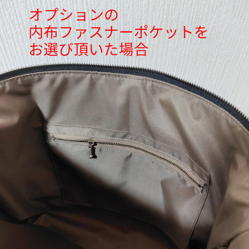 帆布×本革ミニリュック（キャメル） リュック・バックパック