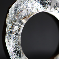 [免運費] 木質樹脂戒指/銀色 ~木質樹脂戒指~ 第3張的照片