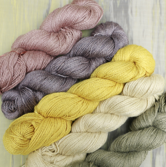 草木染の高級DKヤーン　Baby Alpaca 50％、Silk 25％， Linen 25% Onion Skin        Ω 人気・おすすめ｜使いやすい・旅行におすすめ 品質保証 全国発送 在庫限り
