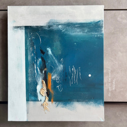 一点物】『 オレンジ色の郷愁 』油絵 F6号 油彩 油画 インテリアアート