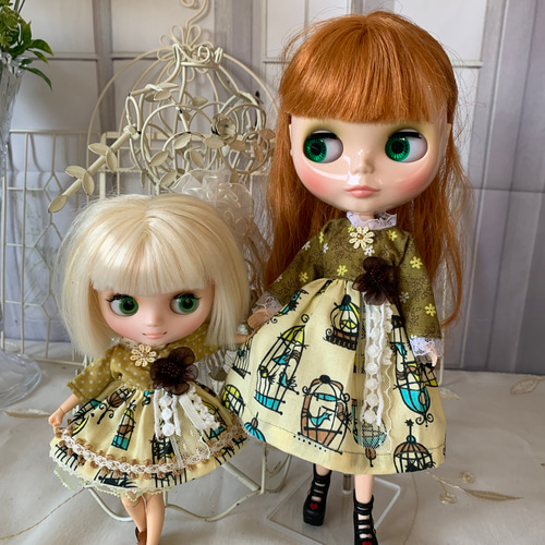 ミディブライス アウトフィット ～鳥さんワンピース～