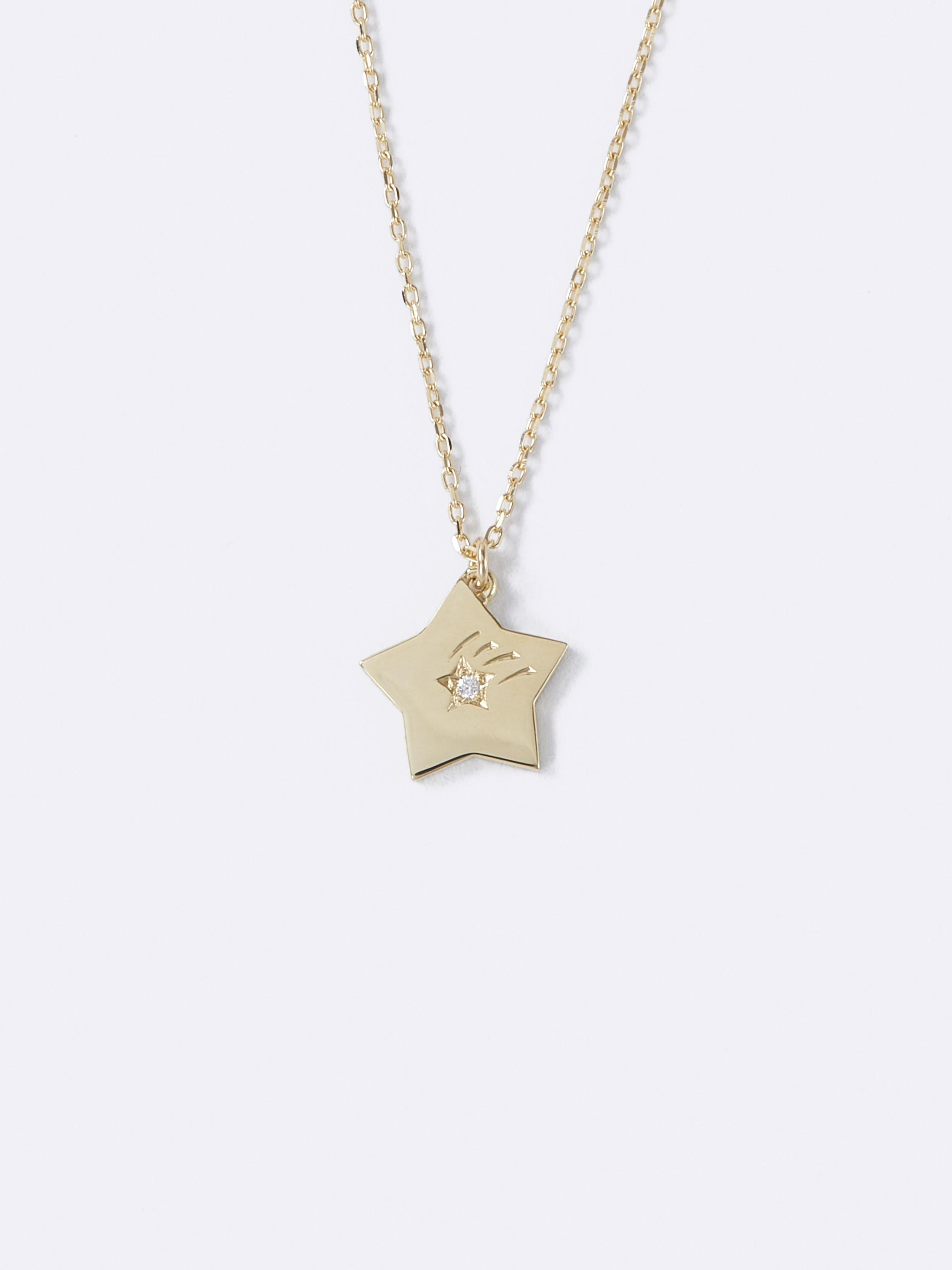 Luck Star Necklace K18