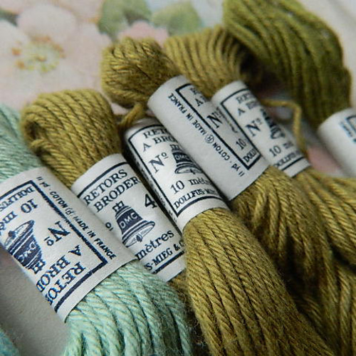 DMC & Dollfus-Mieg 刺繍糸セット　アンティーク　ビンテージ DMC & Dollfus-Mieg 刺繍糸セット アンティーク ビンテージ - メルカリ