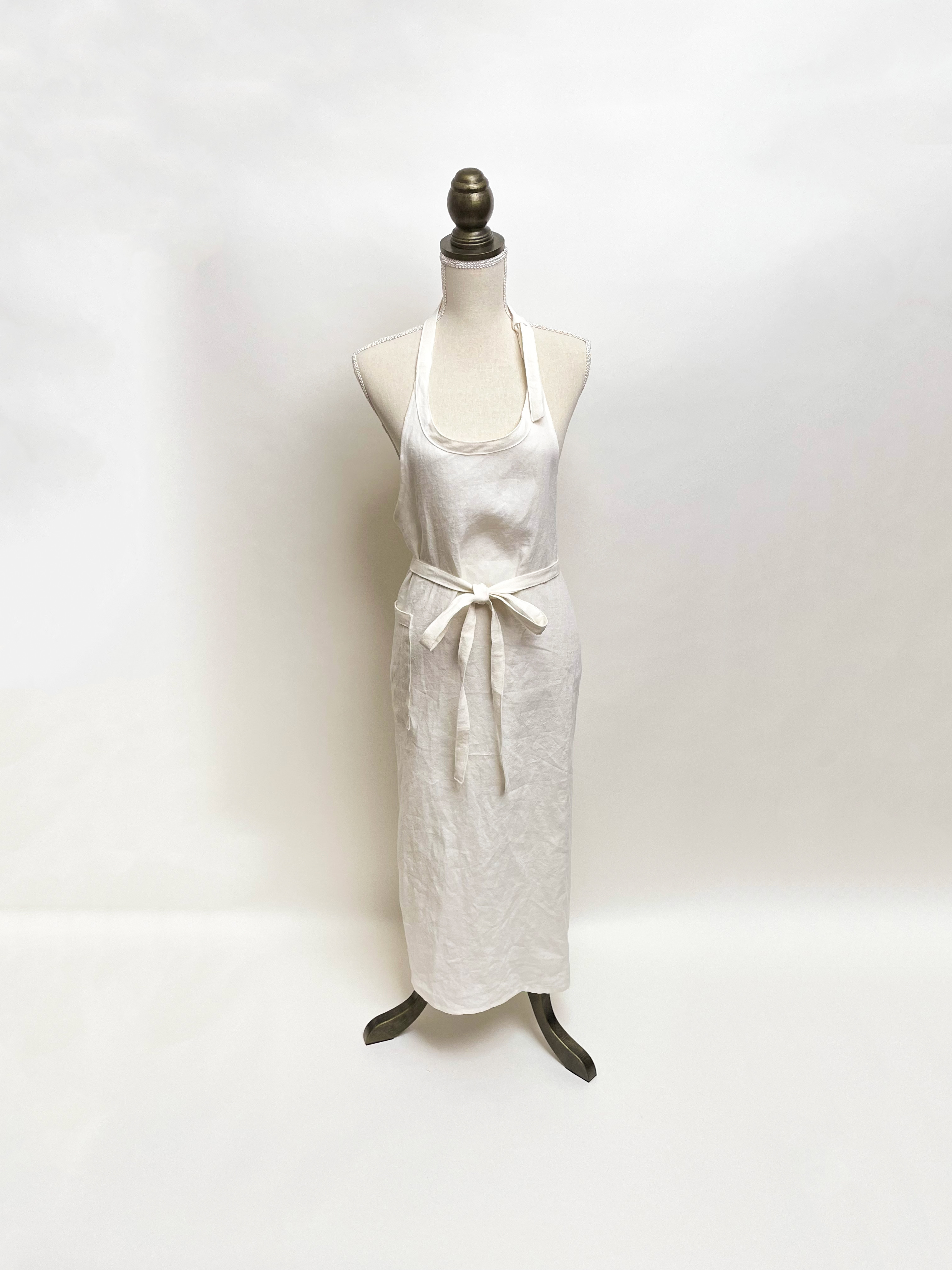 【予約販売】ベルギーリネンエプロン