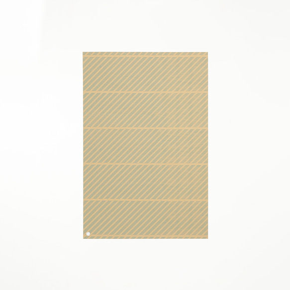 【再生紙雑貨】ピクニックラグ　ストライプ　Mサイズ 7枚目の画像