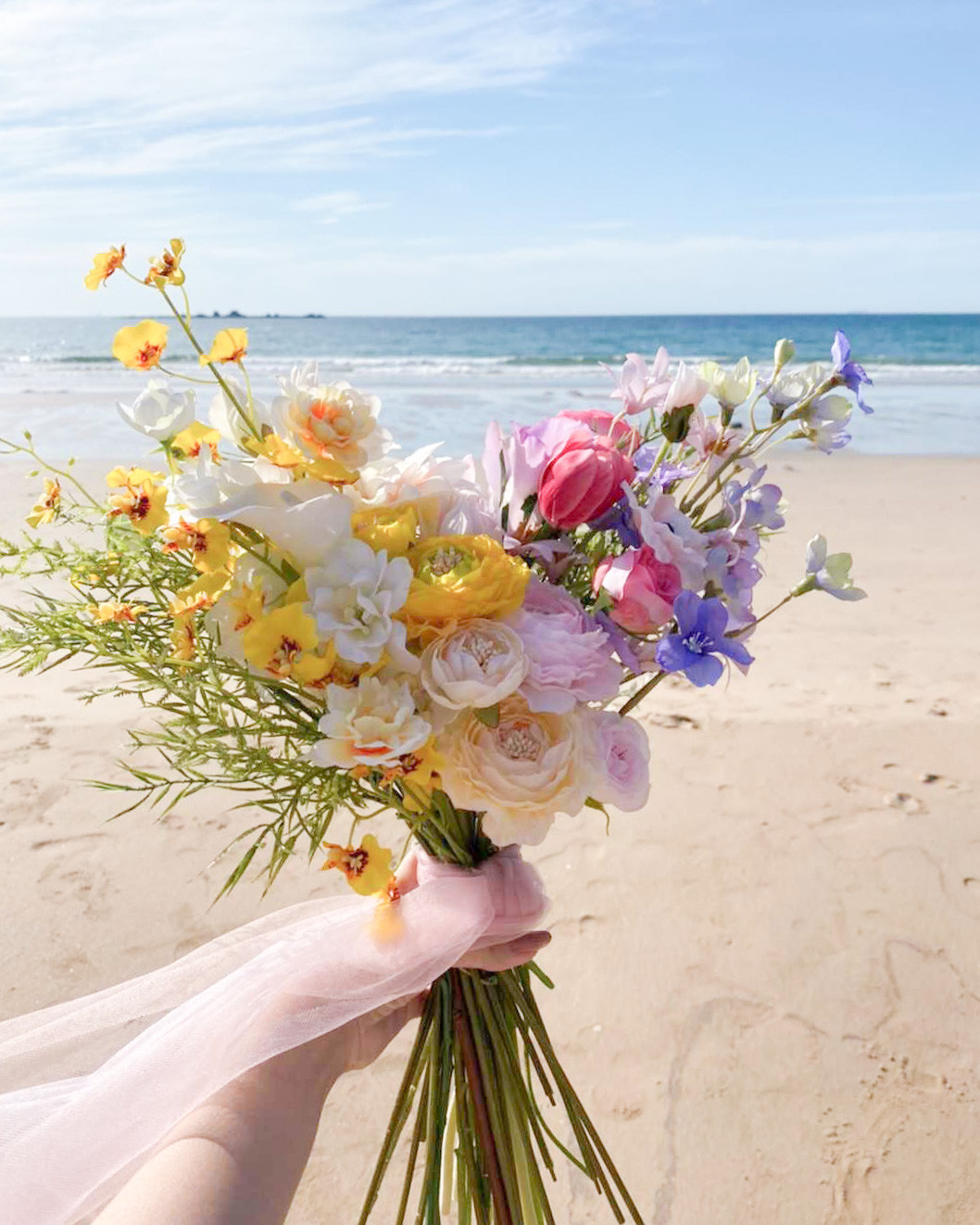 【送料無料】オーダーメイドで作る結婚式ウェディングブーケ<<Mサイズ>>造花ブーケ/アーティフィシャルフラワー N8