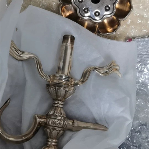 仏教美術 法器 五鈷金剛鉤 杵 青銅製 密教パワー 法具 19cm その他