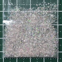 《合成オパール》(フローレスオパール) 原石 ピンク/マルチ斑 1.4ｇ ㉖ 2枚目の画像