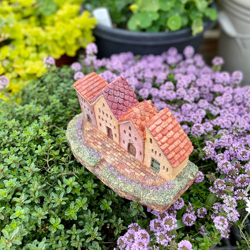 ミニモルタルハウス 街並みNo.15 その他アート akiajisai