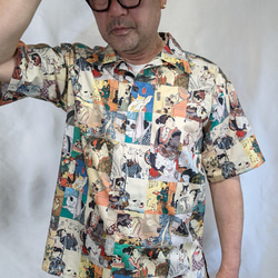 ねーねーねこ アロハシャツ ねーねーねこ アロハシャツ ねーねーねこ アロハシャツ