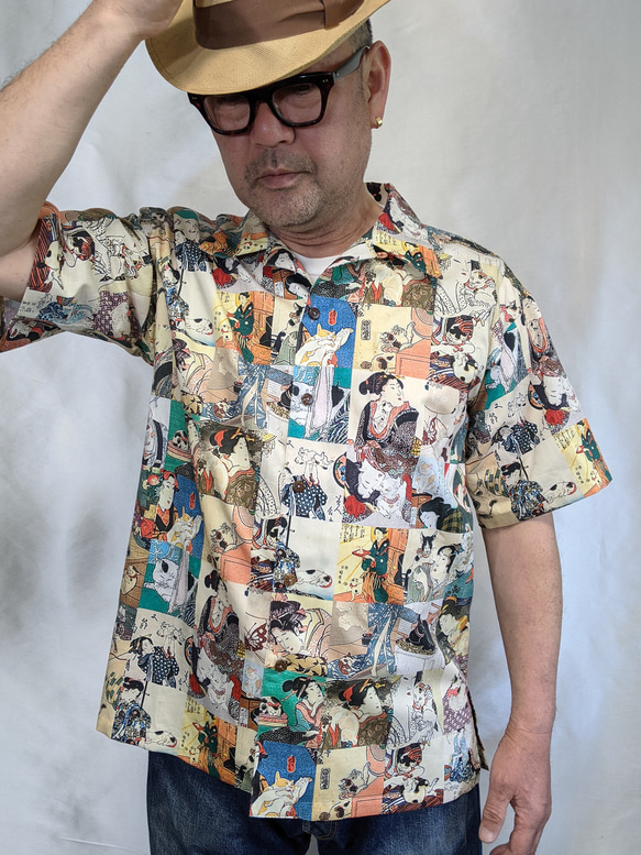 ねーねーねこ アロハシャツ f05cac5336212e475b9124a19146aa
