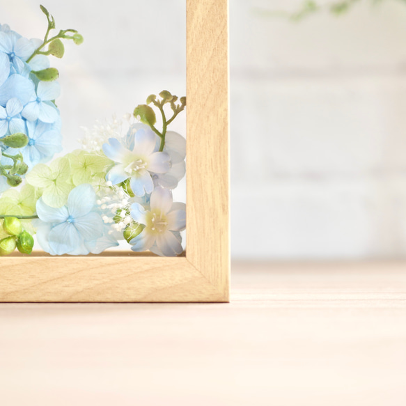 爽やかな紫陽花の咲く丘 4枚目の画像