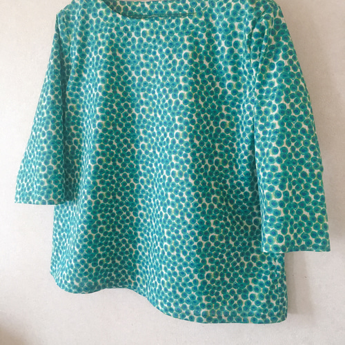 極美品 Parkes リバティ柄【ザンジー・サンビーム】長袖ブラウス ブルー M 極美品 Parkes リバティ柄【ザンジー・サンビーム】長袖ブラウス