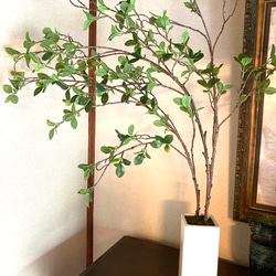 光触媒　人工観葉植物　ウォールグリーン　フェイク　フラワー　ドウダン花器付 2枚目の画像