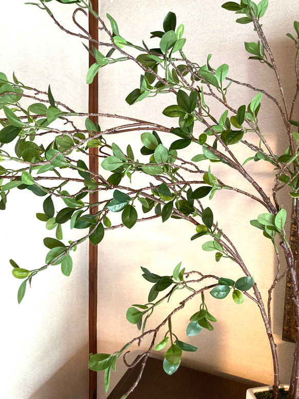 光触媒　人工観葉植物　ウォールグリーン　フェイク　フラワー　ドウダン花器付 4枚目の画像