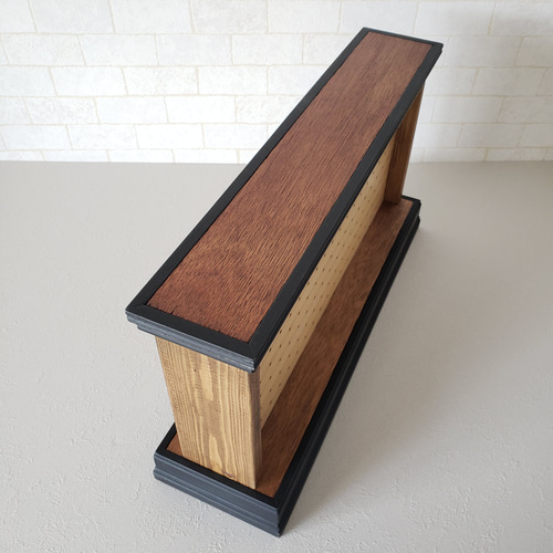 プロっぽいお店の陳列什器シリーズ 両面ディスプレイ棚 その他家具