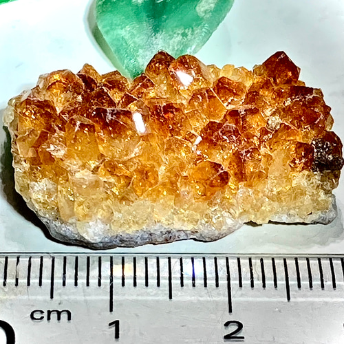 シトリン クォーツ クラスター 天然石 置物 風水 【公式通販】