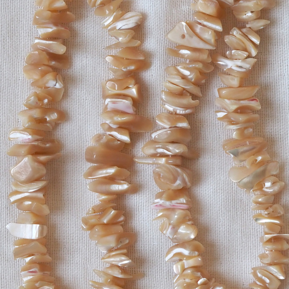 珍珠母貝 x 淡水珍珠耳骨夾 | 六月生日石 | EC43 第9張的照片