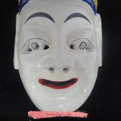 貴州漢民族 儺戯仮面 中国インテリア ウォール装飾 儀式ダンス 100%ウッド クラフト 民族アート#115 3枚目の画像